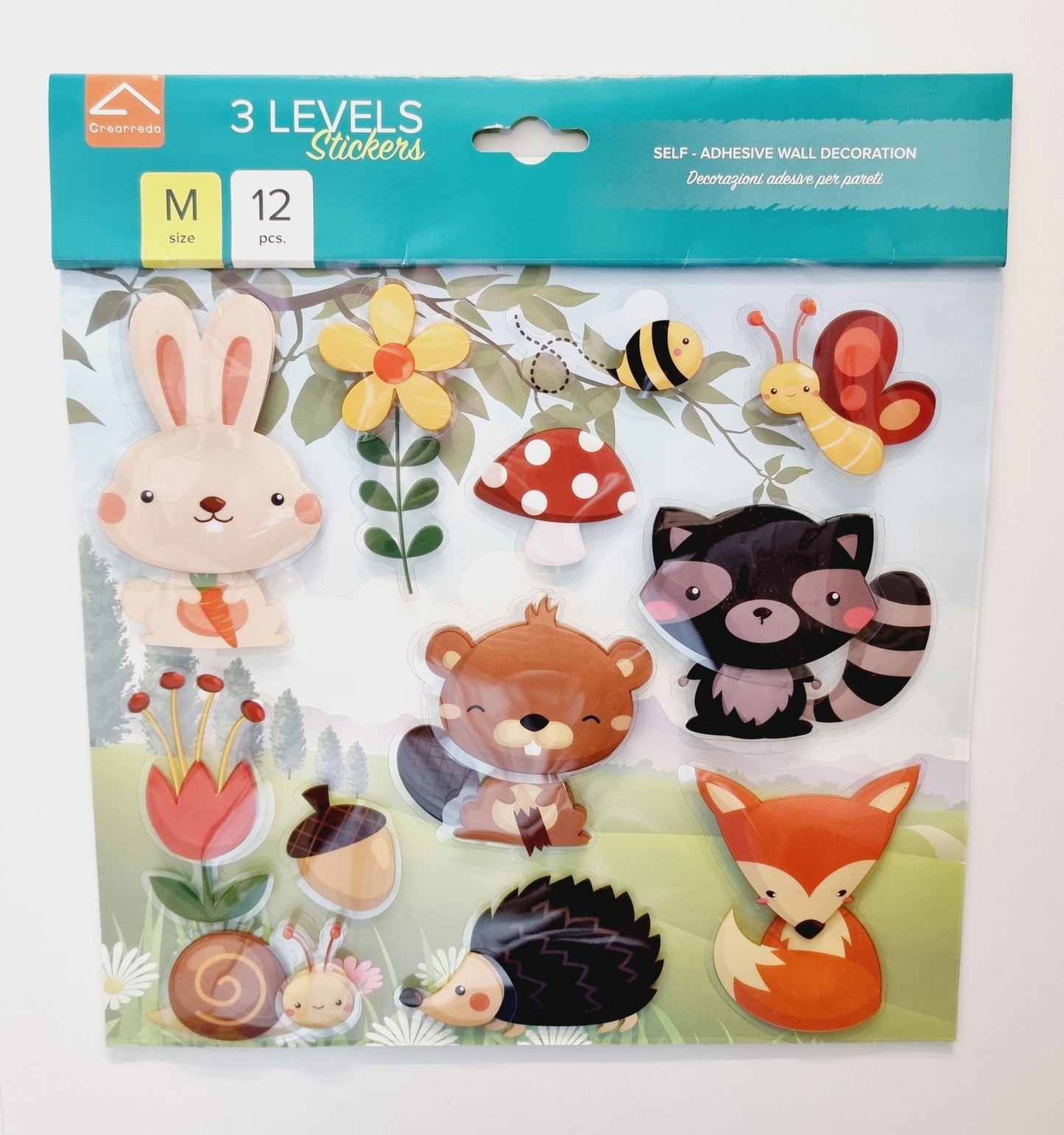 Stickers 3D - Animaux de la forêt