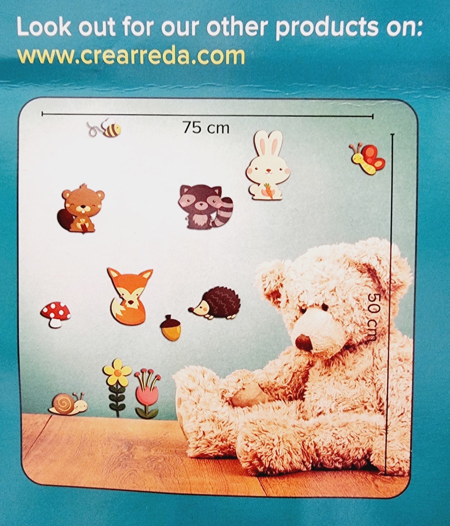 Stickers 3D - Animaux de la forêt