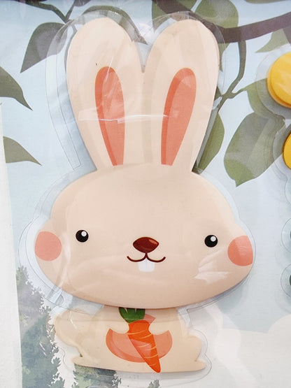 Stickers 3D - Animaux de la forêt