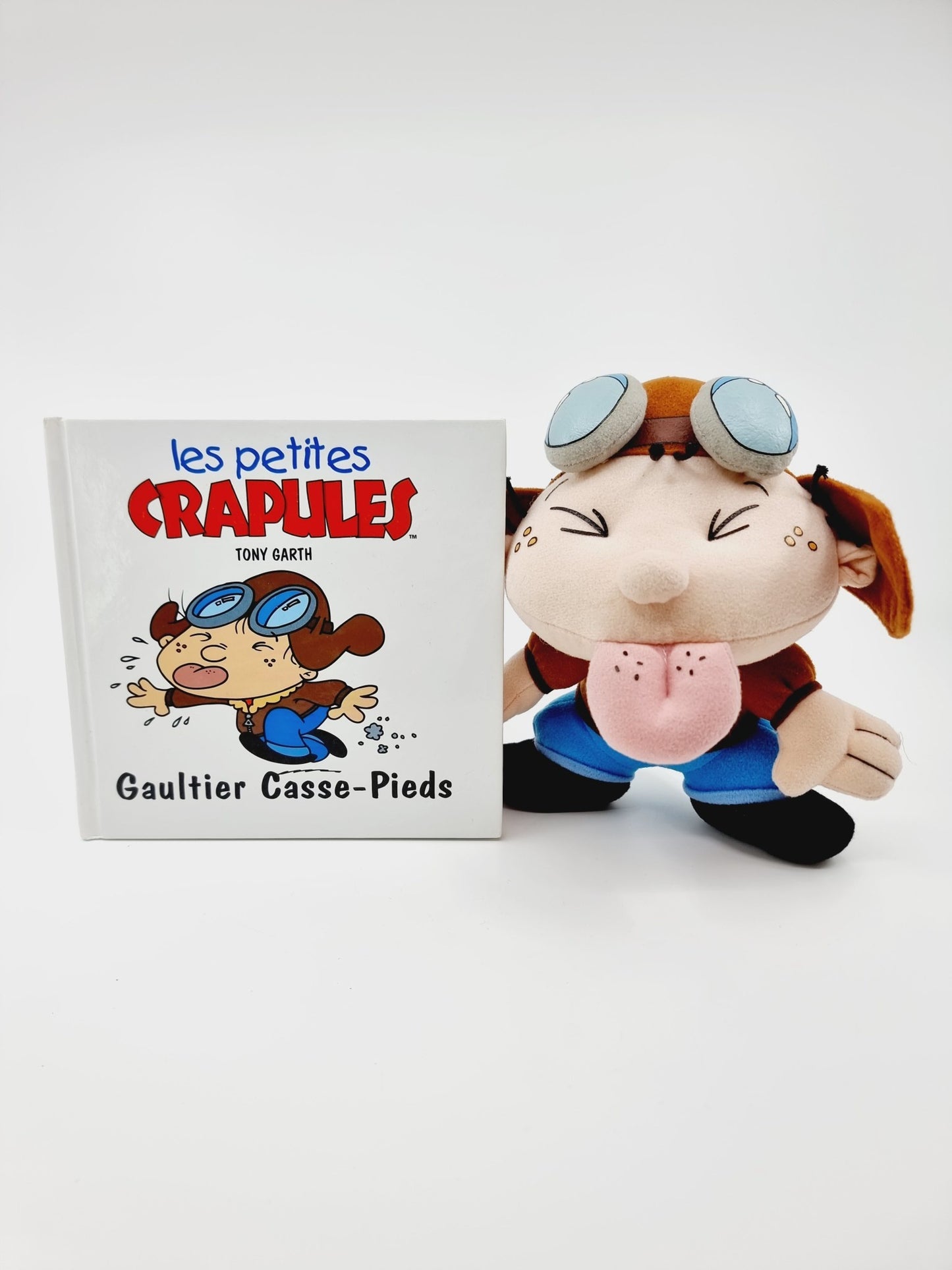 Livre et peluche - Les petites crapules, Gaultier Casse-Pieds