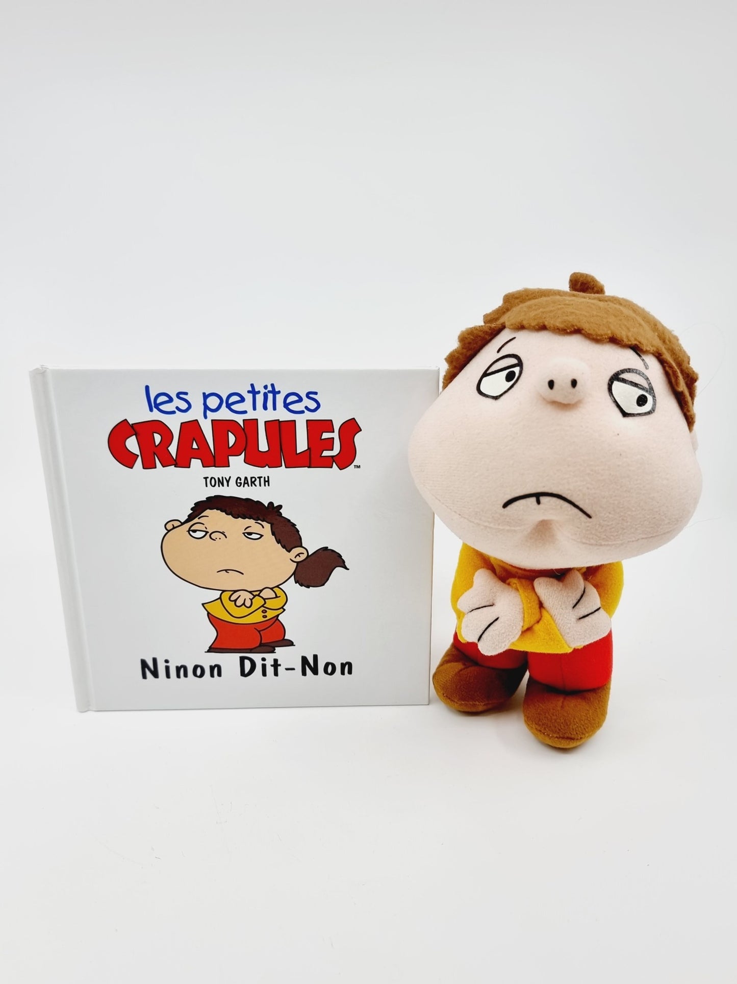 Livre et peluche - Les petites crapules, Ninon Dit-Non