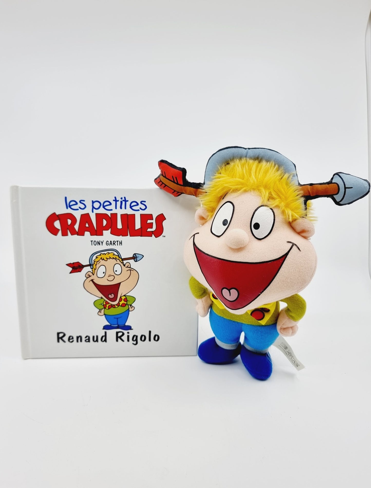 Livre et peluche - Les petites crapules, Renaud Rigolo