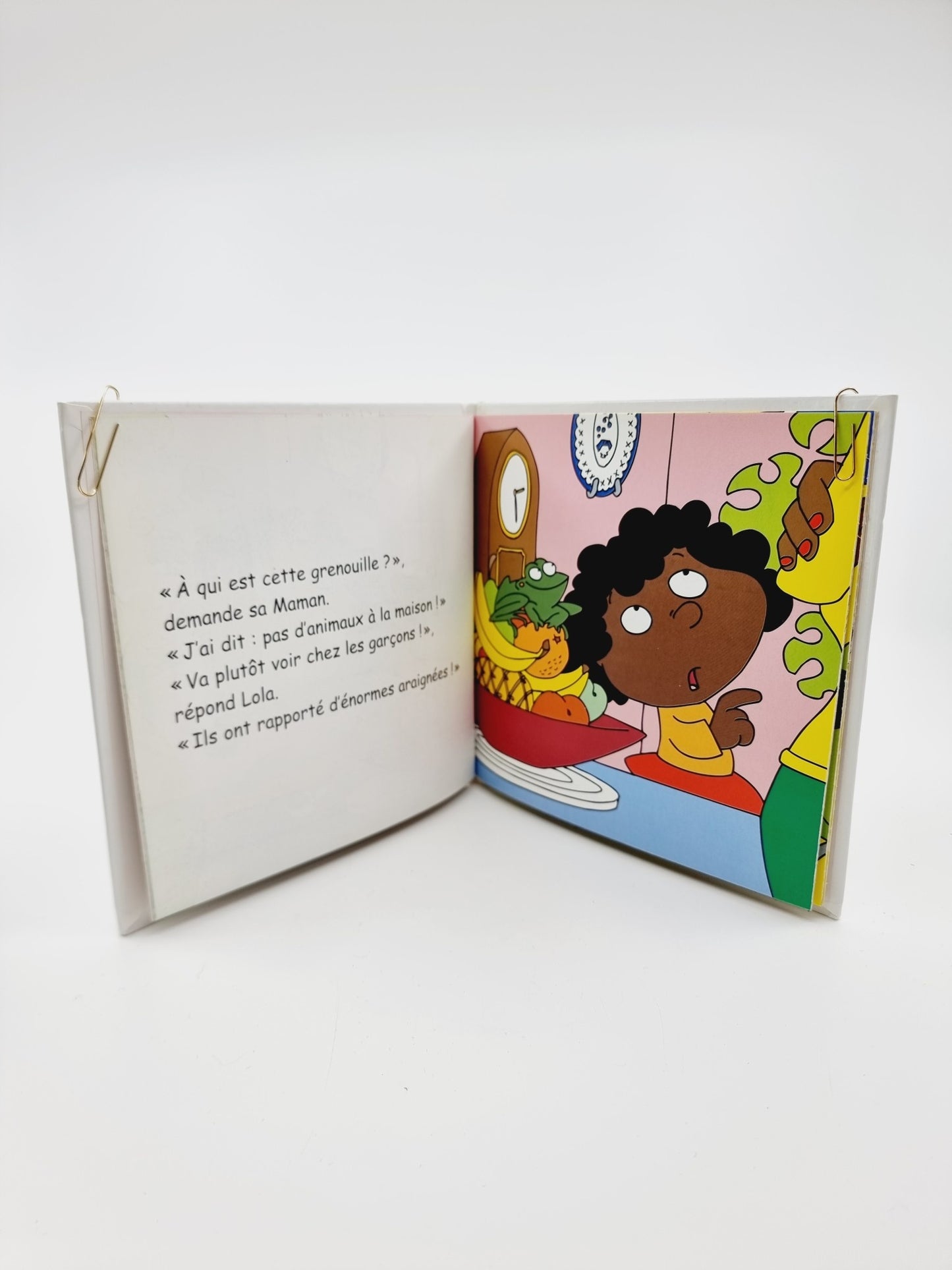 Livre et peluche - Les petites crapules, Lola Blabla