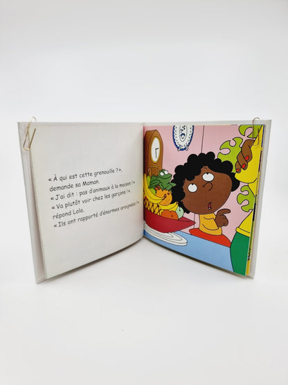 Livre et peluche - Les petites crapules, Lola Blabla