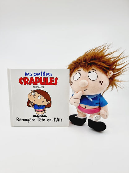 Livre et peluche - Les petites crapules, Bérangère Tête-En-l'Air