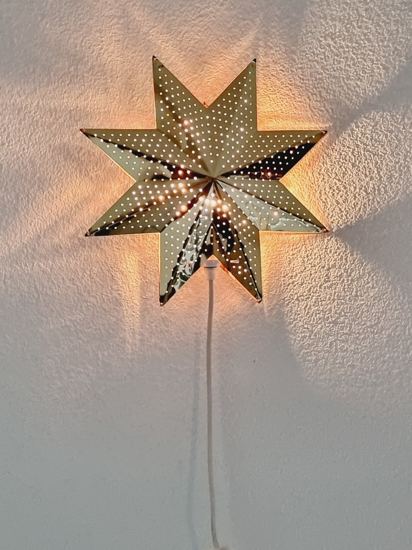 Eclairage étoile de Noël