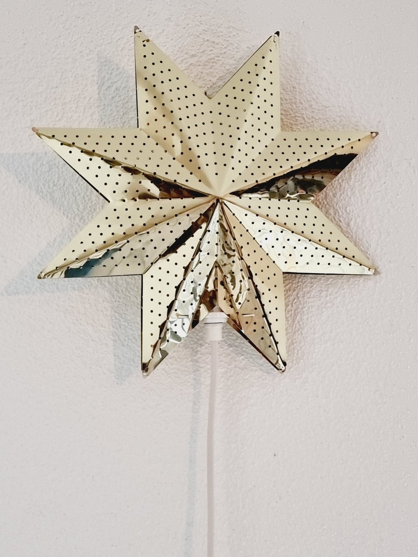 Eclairage étoile de Noël