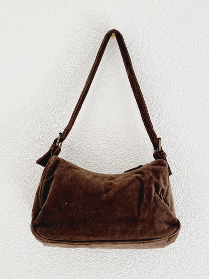 Sac en velours côtelé