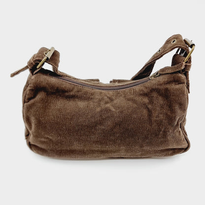 Sac en velours côtelé