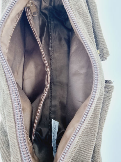 Sac en velours côtelé