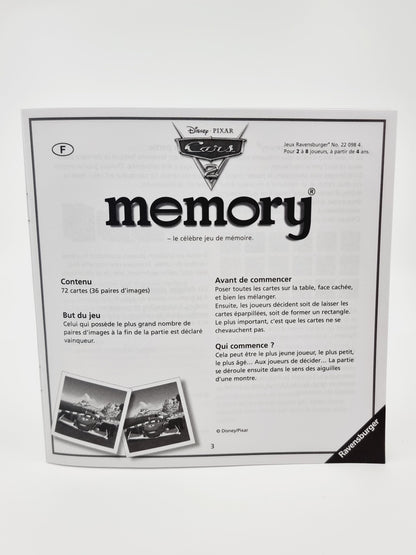 Memory - Cars 2