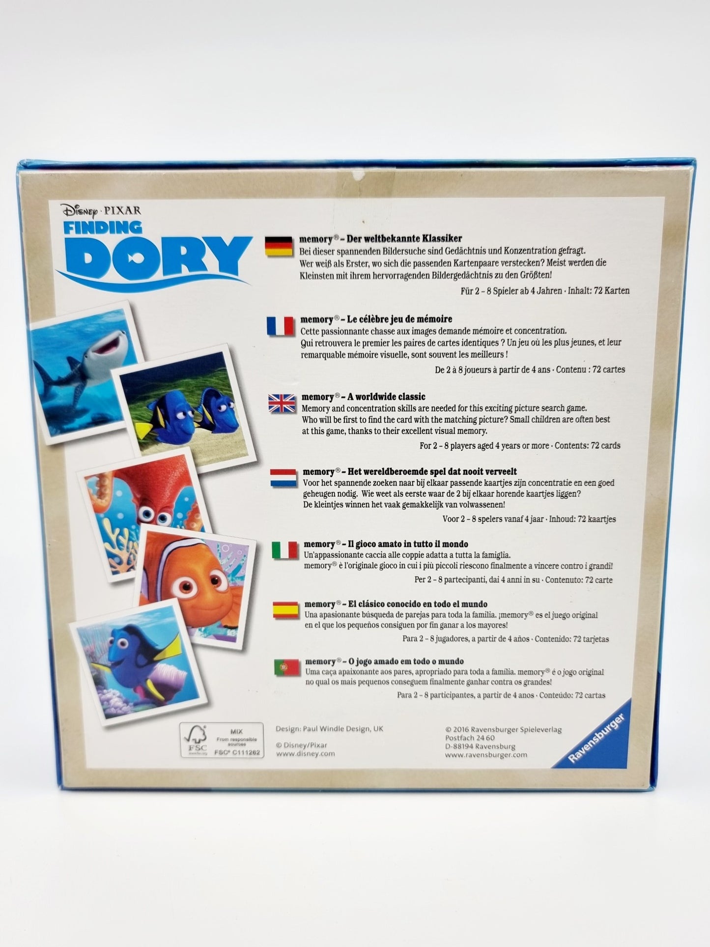 Memory - Finding Dory