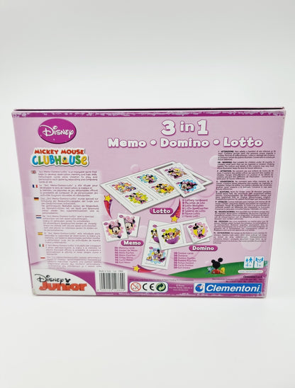 Memo, Domino , Loto - Mickey Mouse