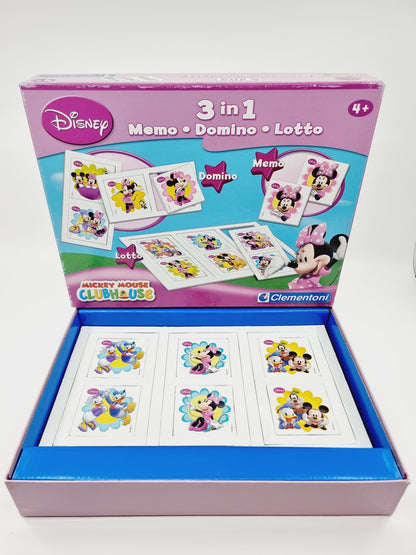 Memo, Domino , Loto - Mickey Mouse