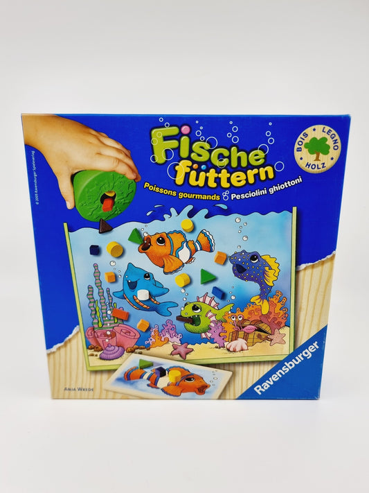 Poissons gourmands en bois