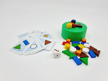 Poissons gourmands en bois