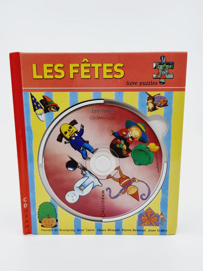 Livre-puzzle et CD-ROM Interactif - Les Fêtes
