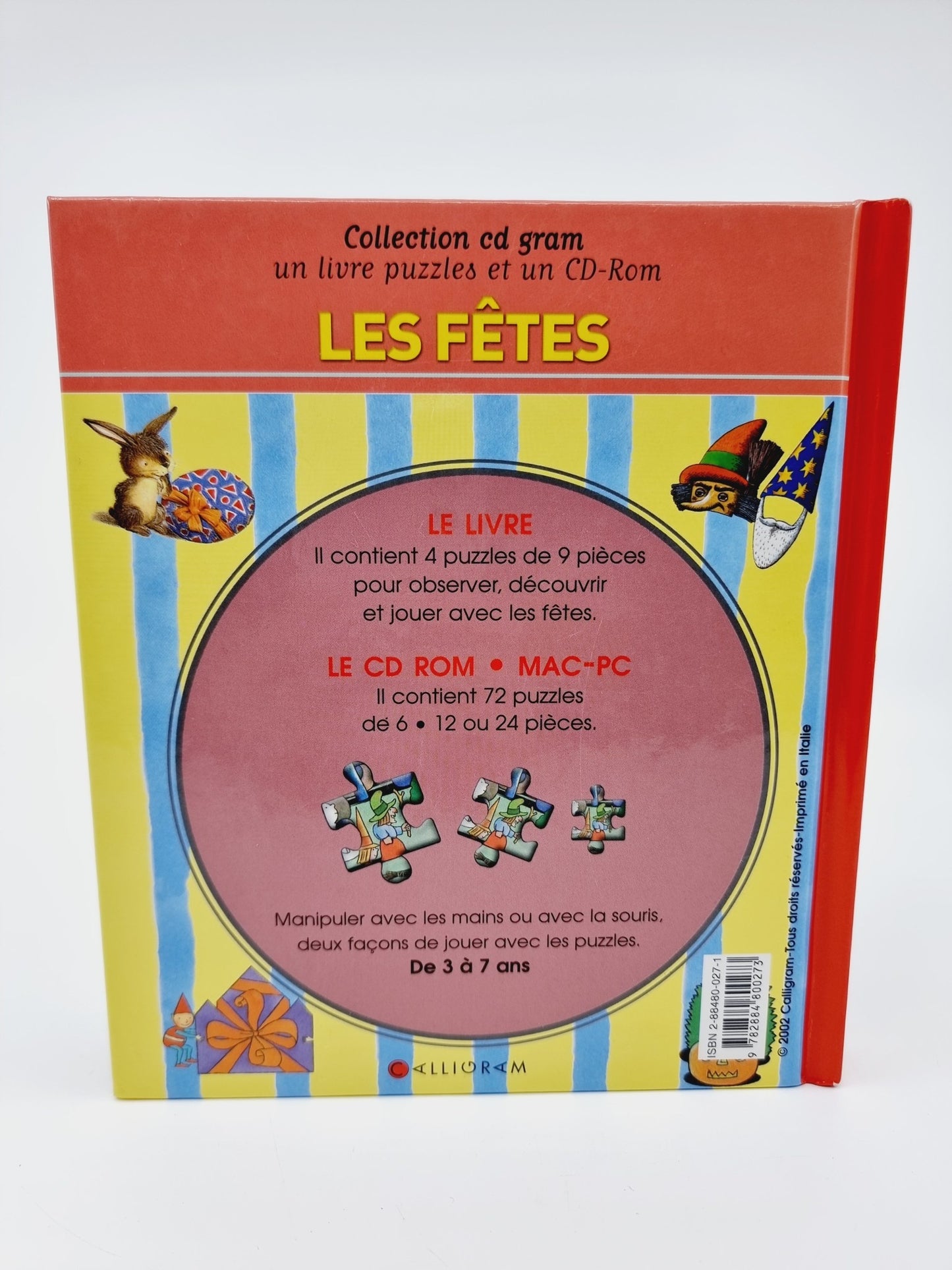 Livre-puzzle et CD-ROM Interactif - Les Fêtes