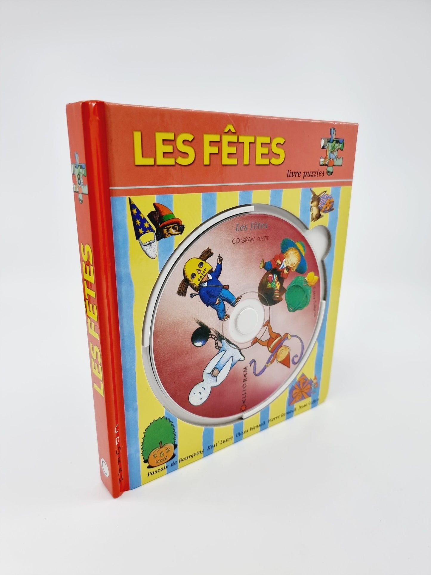 Livre-puzzle et CD-ROM Interactif - Les Fêtes