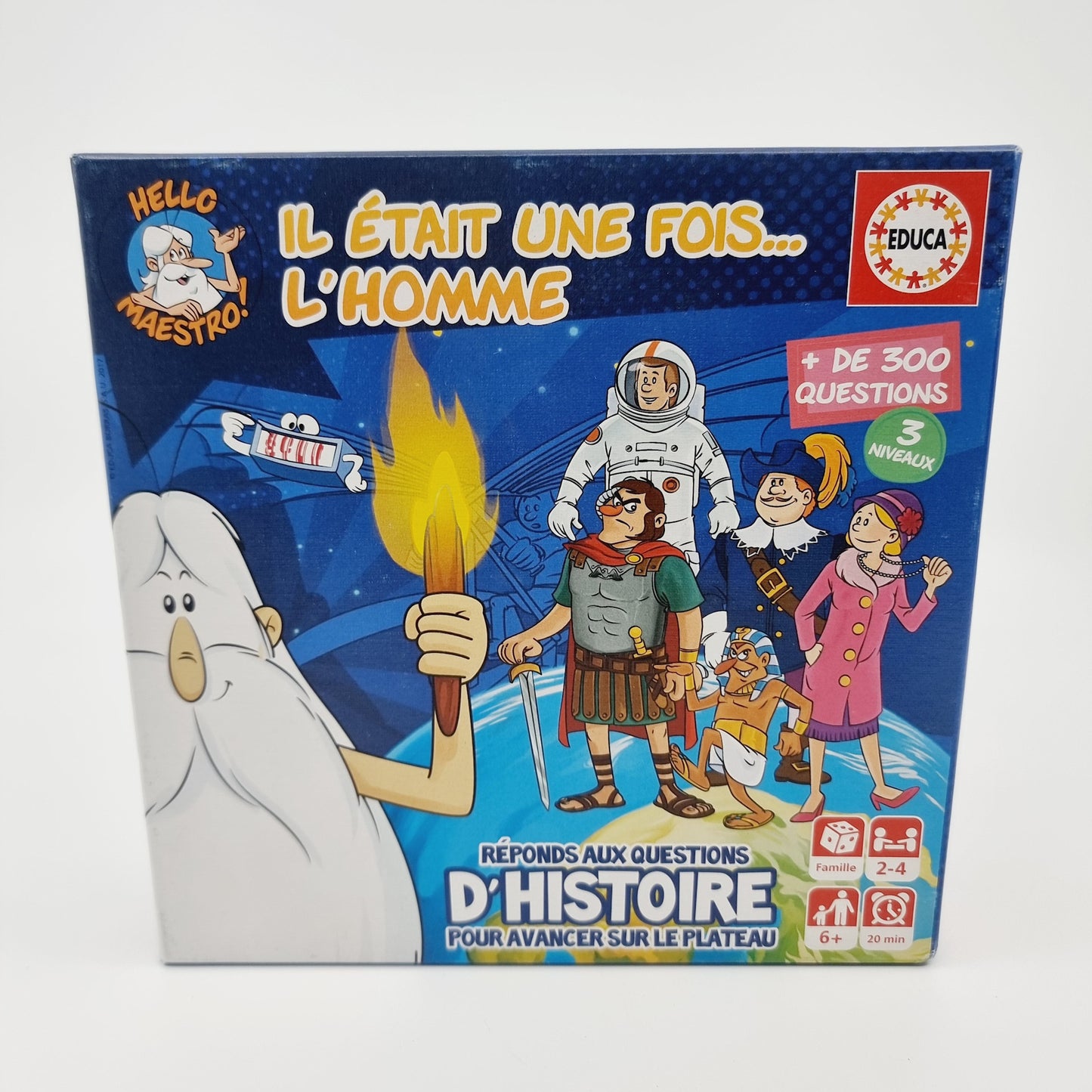 Il était une fois… L’Homme – Jeu de questions