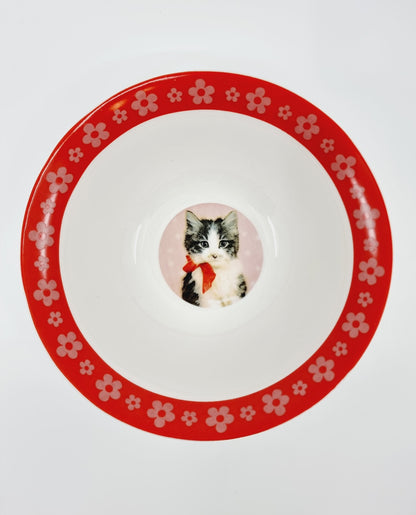 Kit petit-déjeuner en céramique - Cat (3 pièces)