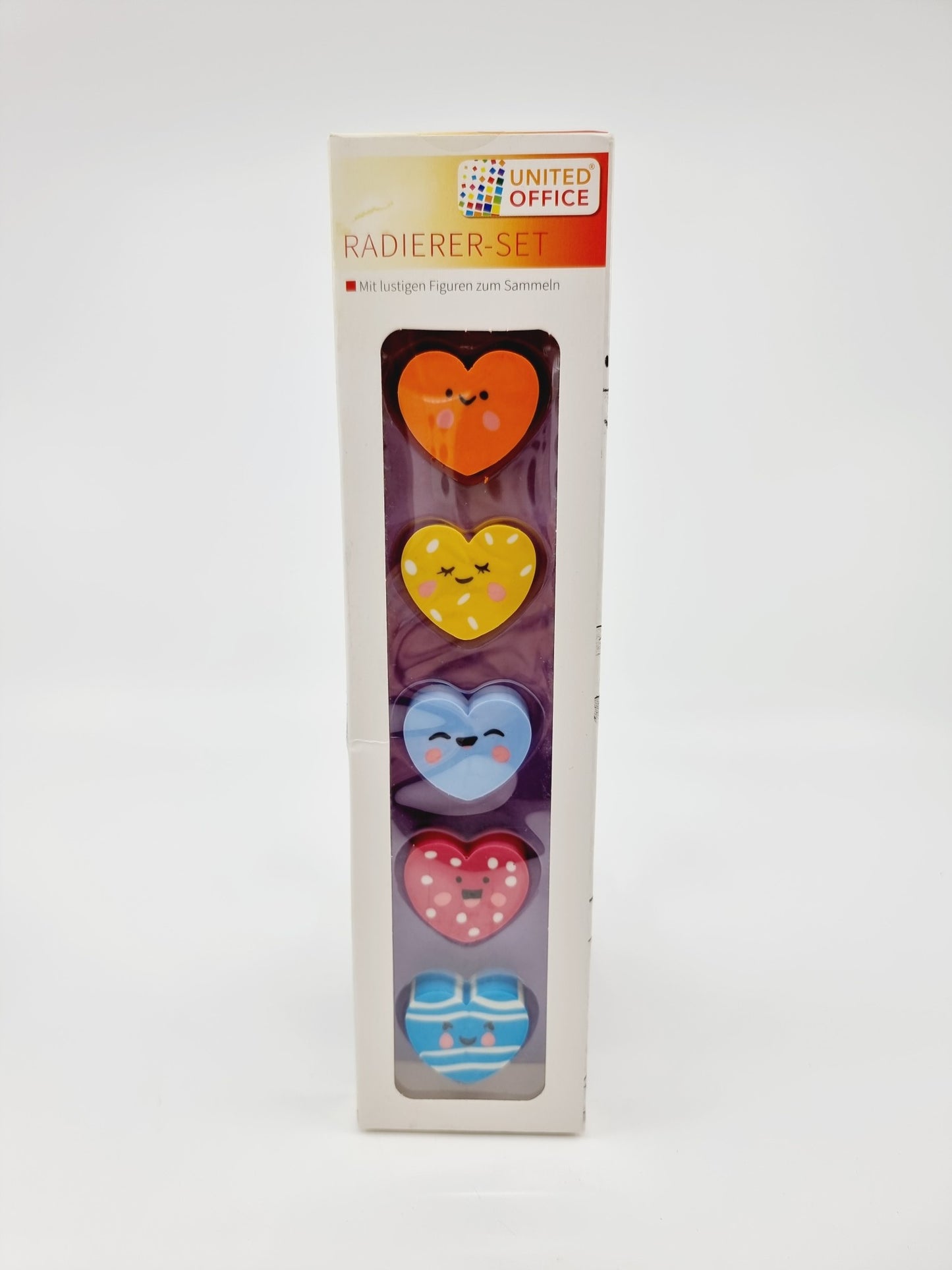 Gomme coeur (5 pièces)