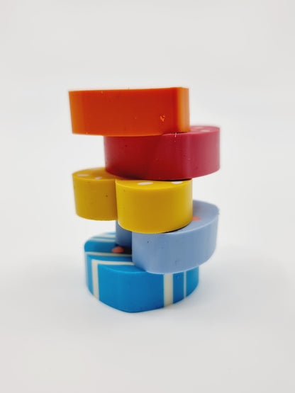 Gomme coeur (5 pièces)