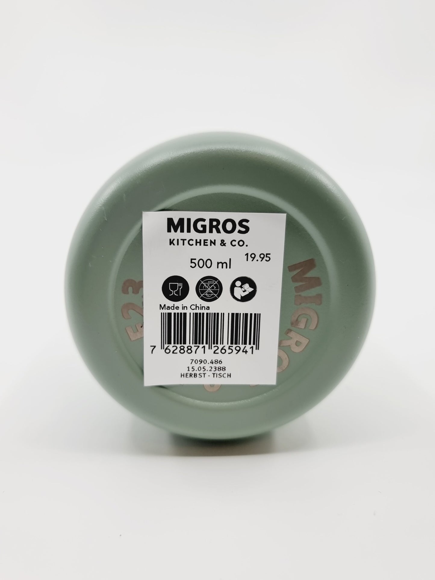 Bouteille isotherme - Menthe