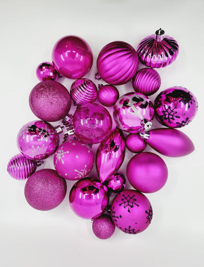 Ensemble d'ornements de Noël (38 pièces)