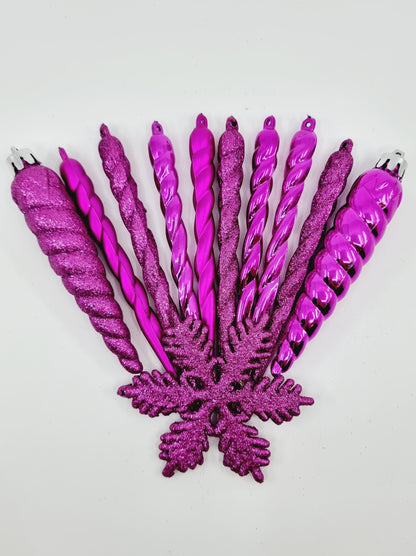 Ensemble d'ornements de Noël (38 pièces)