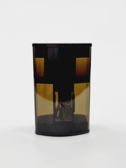 Crayons de couleur avec taille-crayon/gomme - noir