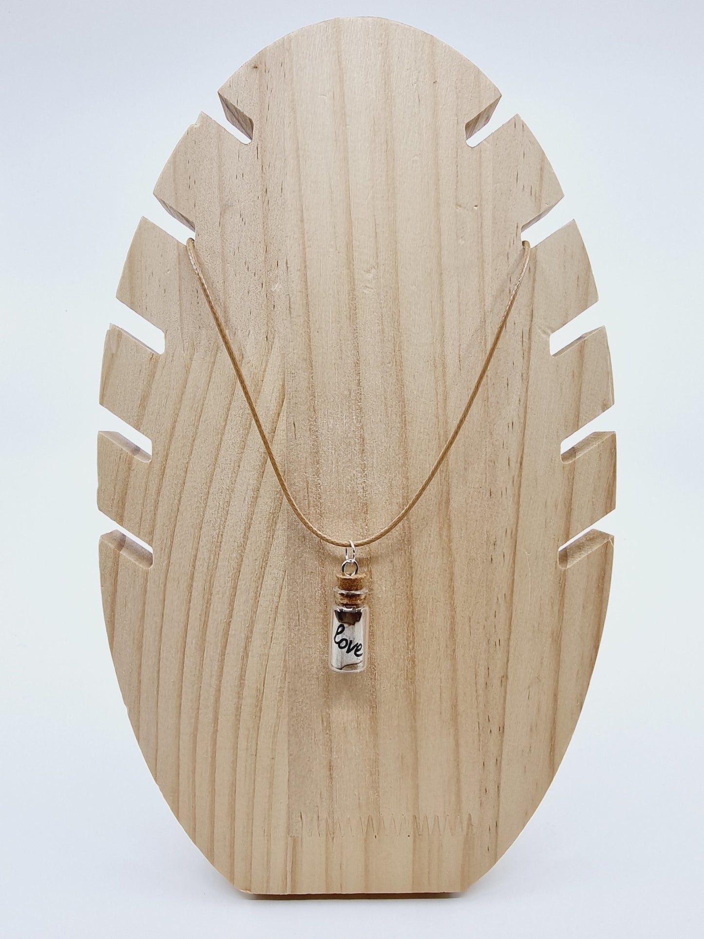 Collier fiole - parchemin