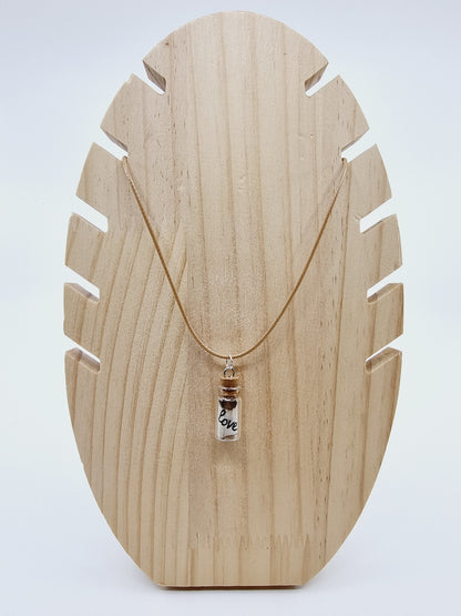 Collier fiole - parchemin