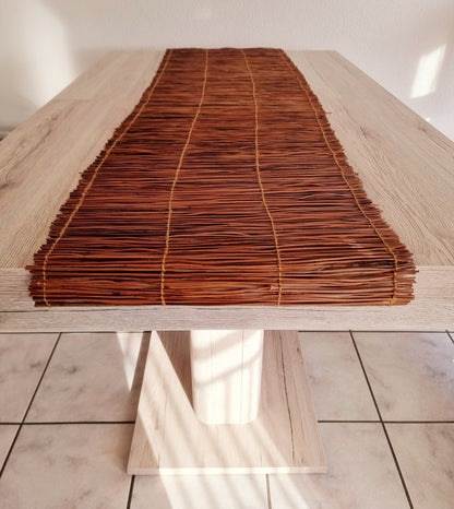 Chemin de table en bois (150 cm x 45 cm)
