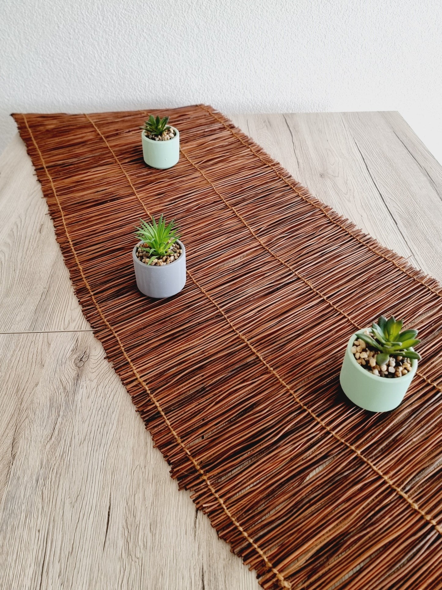 Chemin de table en bois (150 cm x 45 cm)