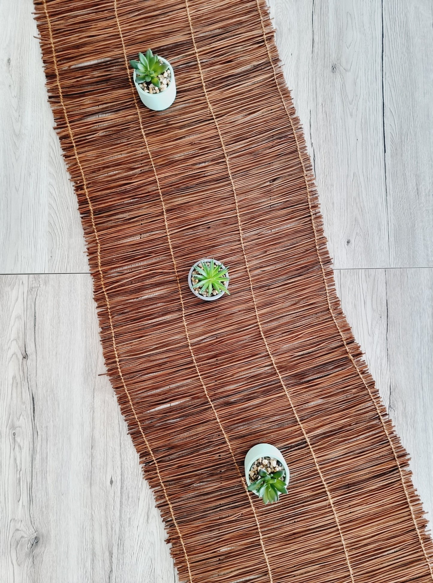Chemin de table en bois (150 cm x 45 cm)