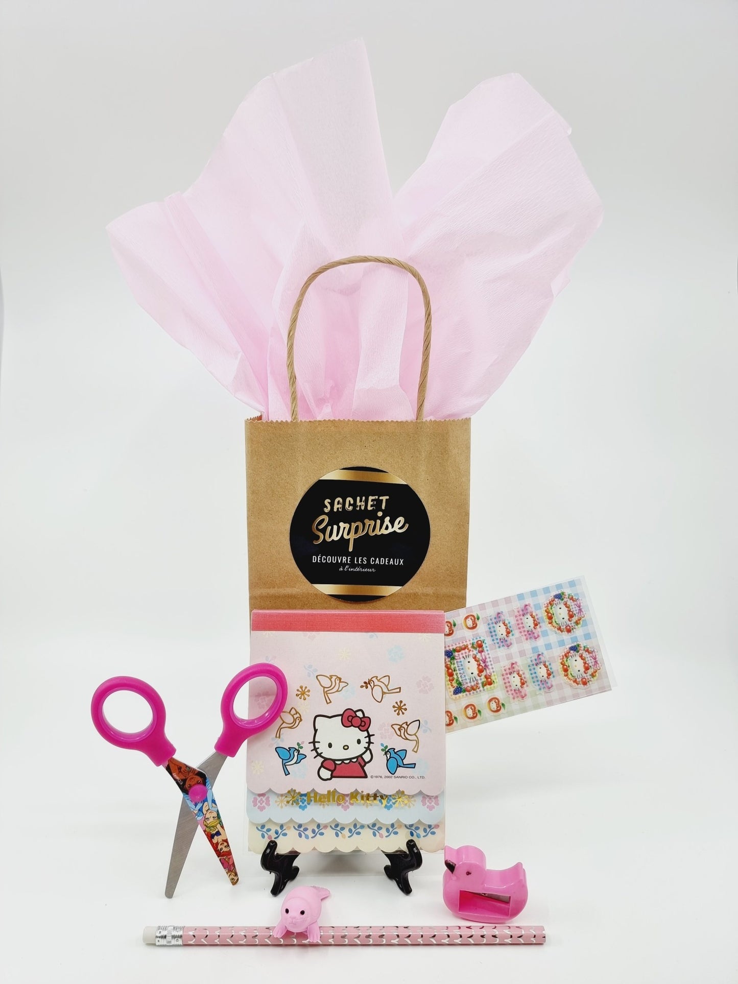 Sachet surprise papeterie pour enfants - Fille