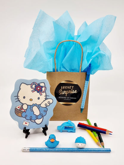 Sachet surprise papeterie pour enfants - Fille