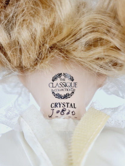 Poupée en porcelaine, The Classique Collection - Crystal