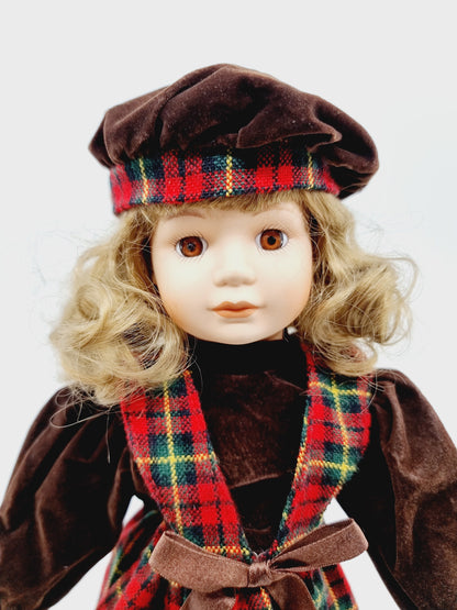 Poupée en porcelaine, Symphony Collection - Christine