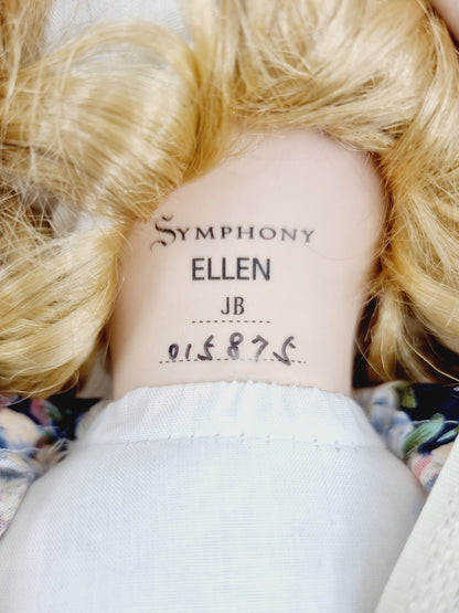 Poupée en porcelaine, Symphony Collection - Ellen