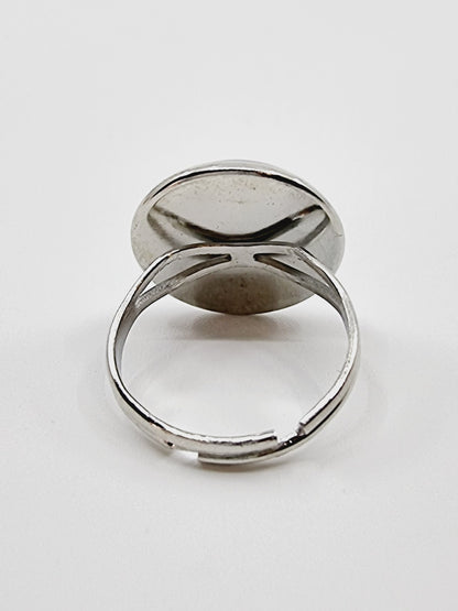 Bague cabochon - La Fée de la Lune (SIZE : 14)