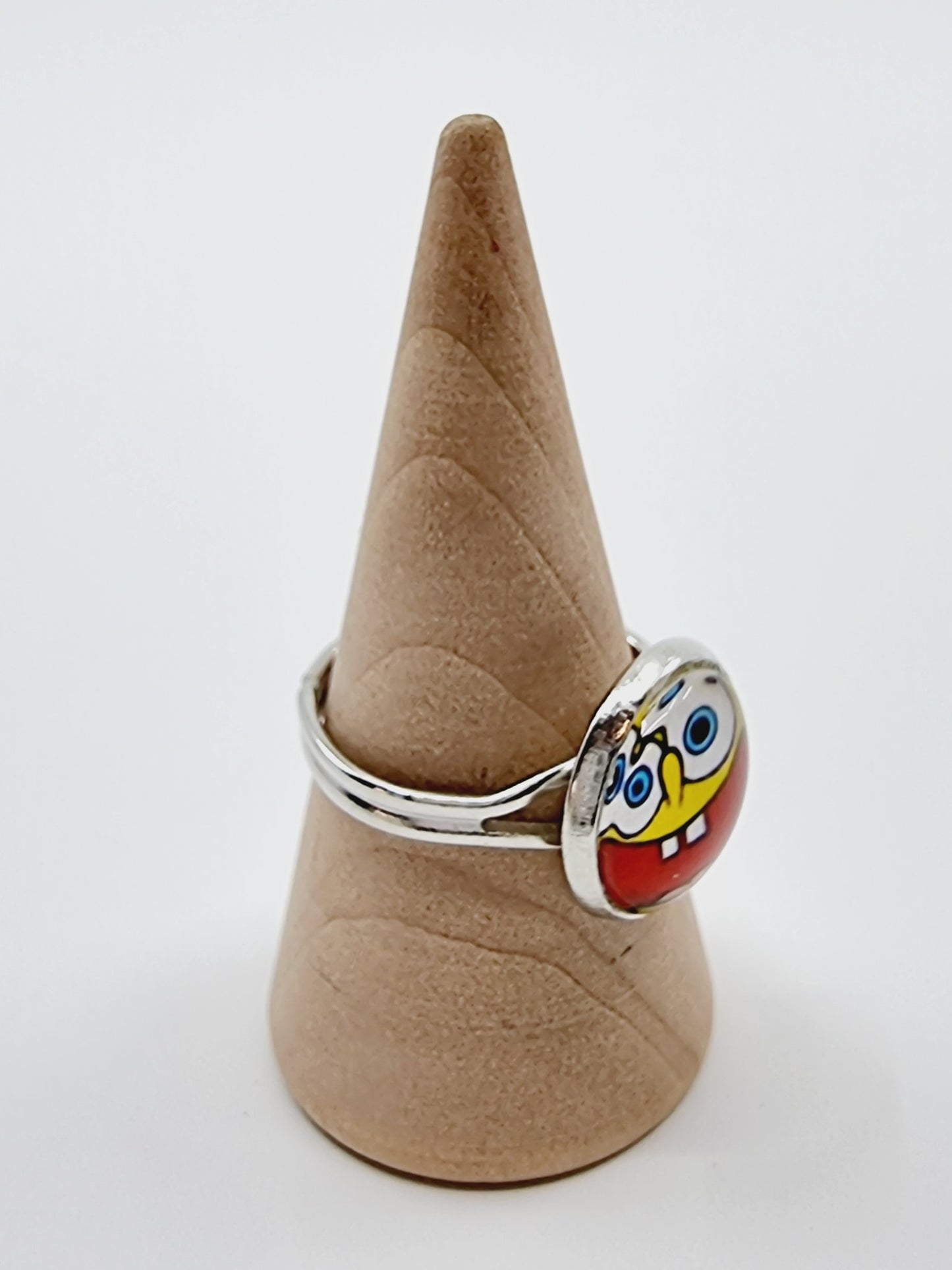 Bague cabochon - Bob l'éponge (SIZE : 13)