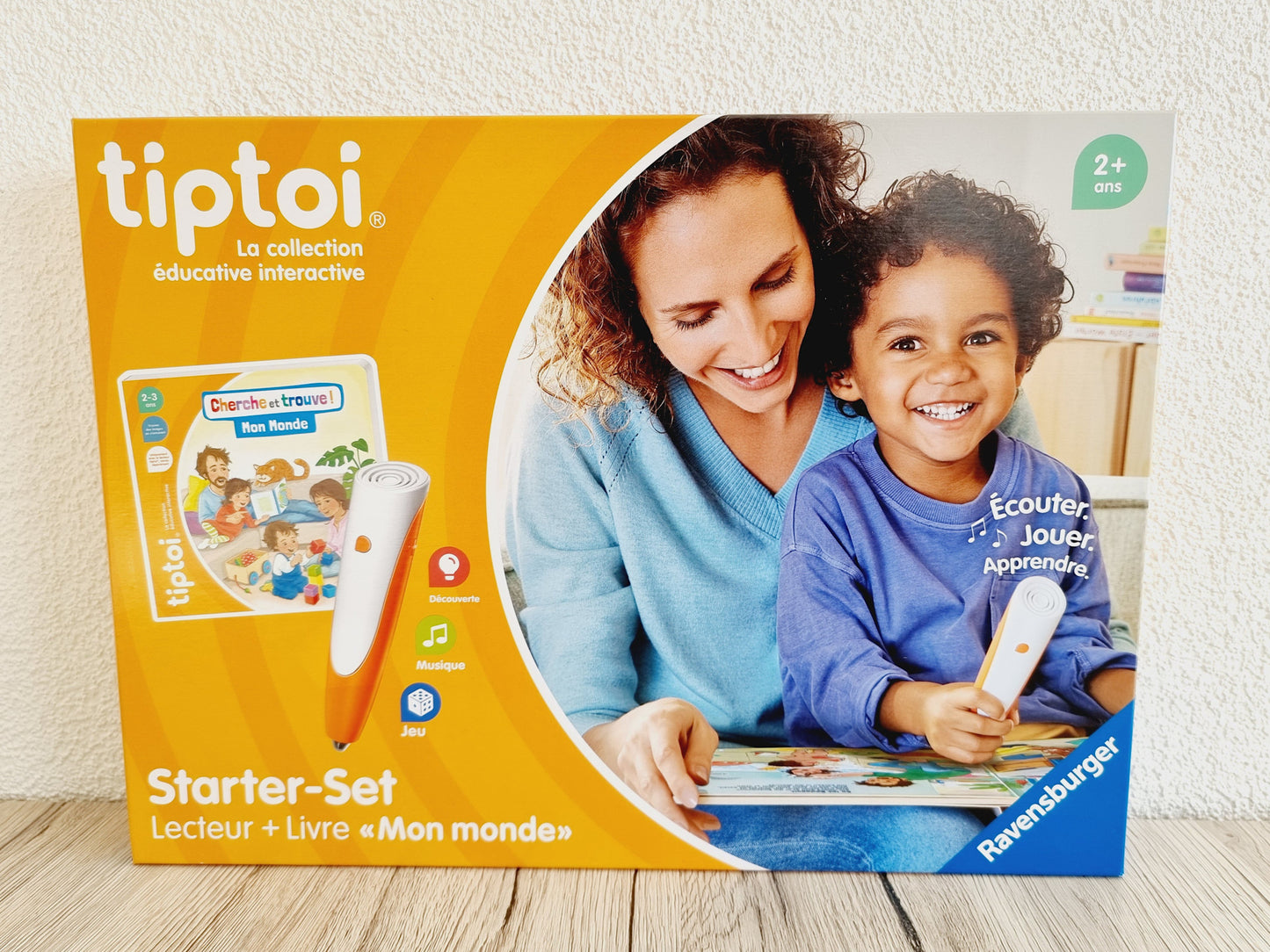 Starter-Set tiptoi - Lecteur + Livre "Cherche et Trouve : Mon Monde"