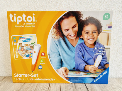 Starter-Set tiptoi - Lecteur + Livre "Cherche et Trouve : Mon Monde"