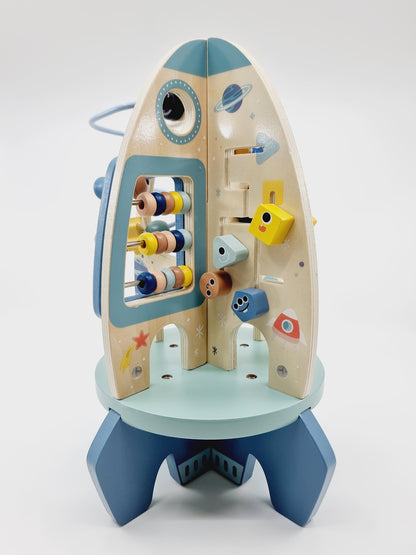 Fusée d’activités en bois