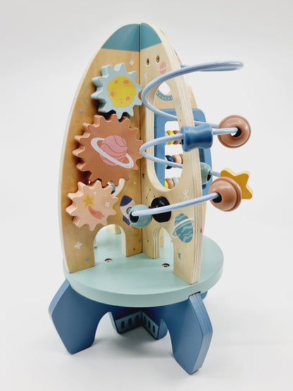 Fusée d’activités en bois