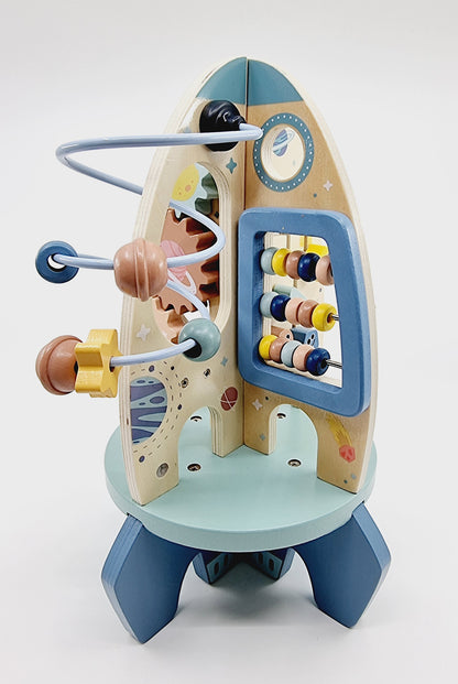 Fusée d’activités en bois