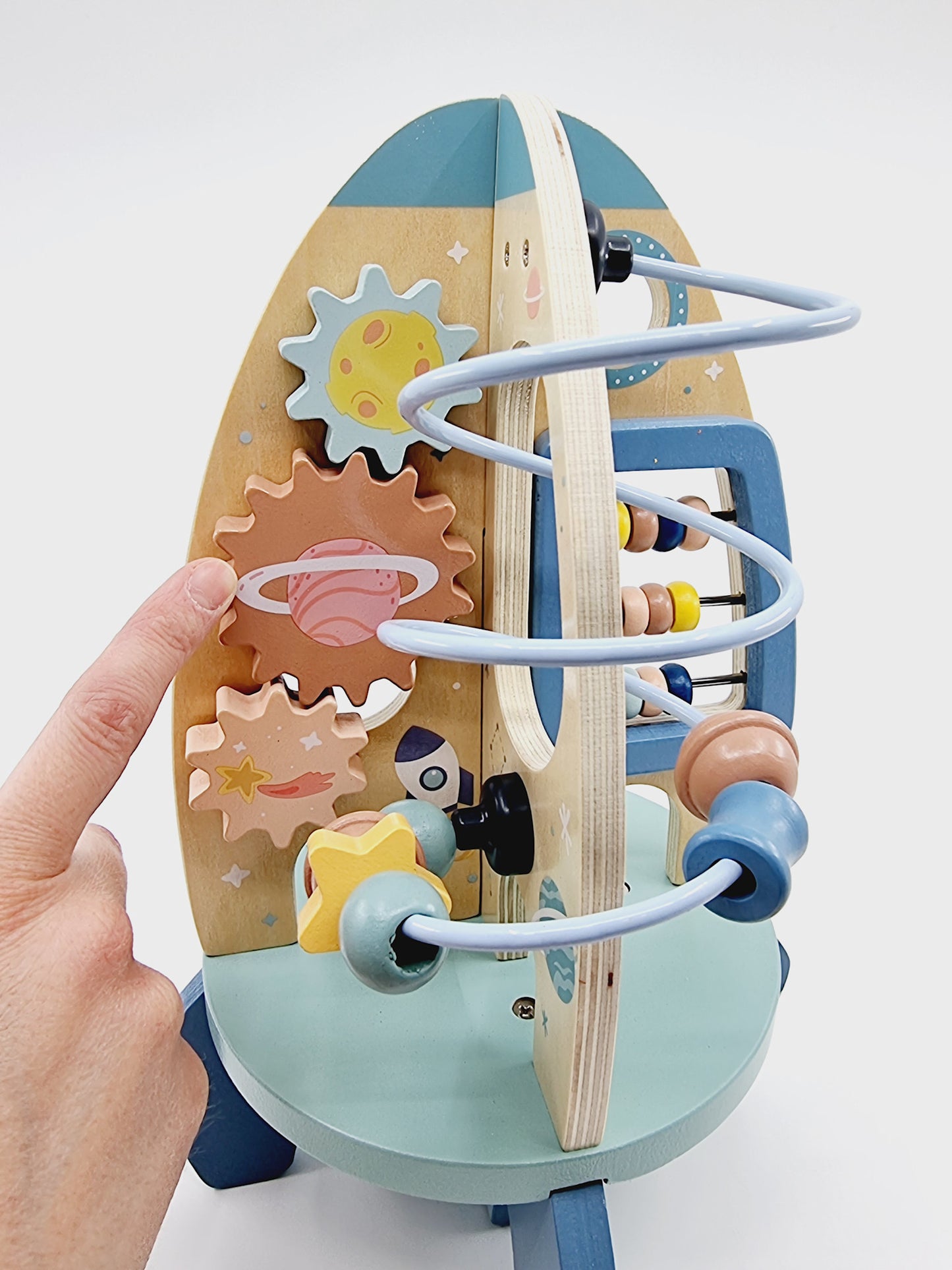 Fusée d’activités en bois