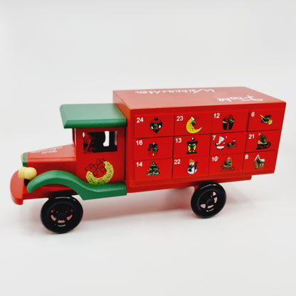 Calendrier de l’Avent en Bois – Camion du Père Noël